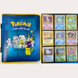Pokemon Cards VINTAGE Collection Binder - Rare Holos, First Edition, WOTC 1999 - Image 1