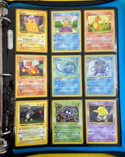 Pokemon Cards VINTAGE Collection Binder - Rare Holos, First Edition, WOTC 1999 - Image 4