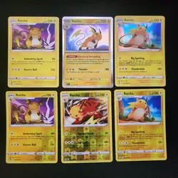 Pokemon Raichu x13 Card Lot Bundle - Image 1