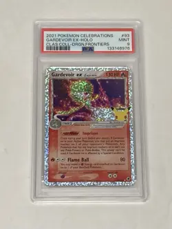 2021 Pokemon Celebrations Gardevoir EX Holo Dragon Frontiers #93 Mint PSA 9 Card - Image 1