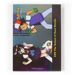 Topps - Pokemon - The School of Hard Knocks Foil - EP9 - Series 2 Card - Image 1