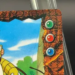 Sandshrew #8 Anime Best Scene Vintage Mini Card TCG Bandai Very Rare Japanese - Image 2