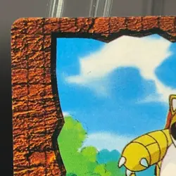 Sandshrew #8 Anime Best Scene Vintage Mini Card TCG Bandai Very Rare Japanese - Image 3