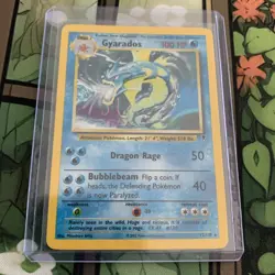 Pokemon Gyarados TCG Legendary Collection Holo Card 12/110 Rare - Image 3