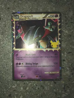 Pokemon TCG Cards Dragapult PRIME SWSH132 Black Star Promo Holo MINT (NOT Jumbo) - Image 3