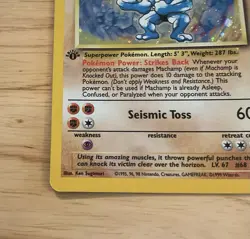 1995 Base Set Machamp Holo Rare 8/102 Pokemon Card🔥🔥#M334 See Pics. - Image 4