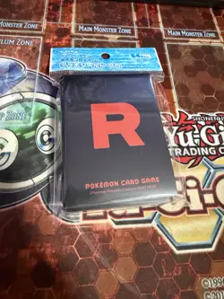 Pokemon Card Japan Team Rocket Card Sleeves 64 ct New - Image 1
