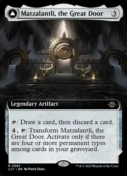 Matzalantli, the Great Door Extended FOIL #256 | LCI Lost Caverns Ixalan | MTG - Image 1