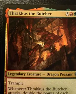 Thrakkus The Butcher 295/361 Uncommon Battle For Baldur's Gate MTG - Image 2