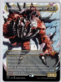 Snapdax, Apex of the Hunt (Showcase) Ikoria: Lair of Behemoths Regular NM M 306 - Image 1