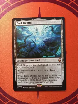 Dark Depths MTG Modern Horizons 3 Near Mint Magic The Gathering - Image 1