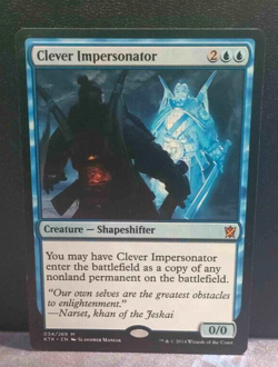 Clever Impersonator - Khans of Tarkir - Mythic - NM/LP - MTG - Image 1