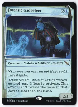 Forensic Gadgeteer (Showcase) R Murders at Karlov Manor 342 NM - Image 1