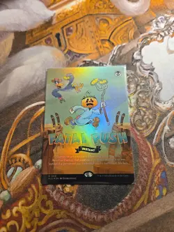 Fatal Push 1819 Foil MTG Secret Lair - Pack Fresh - - Image 1