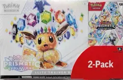 Pokemon Prismatic Evolutions Elite Trainer Box + Booster Bundle Costco Exclusive - Image 1