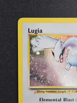 Pokemon TCG Lugia 9/111 Neo Genesis Holo Unlimited HP-Damaged - Image 5
