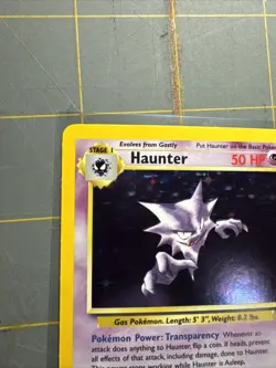 Pokemon TCG Haunter 6/62 Fossil Unlimited Holo Rare NM - Image 2
