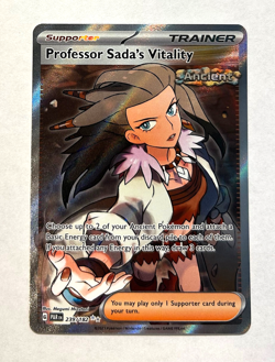 Pokemon Paradox Rift - PROFESSOR SADA'S VITALITY - TRAINER ULTRA RARE 239/182 NM - Image 1
