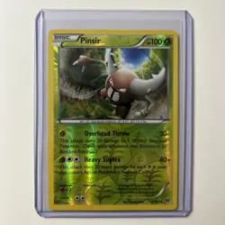 Pinsir 3/162 Reverse Holo Pokemon Breakthrough Uncommon 2015 NM-Mint - Image 1