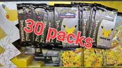 Pokemon 25th Celebrations Booster Pack Anniversary NEW FACTORY SEALED 30 Packs - Image 1
