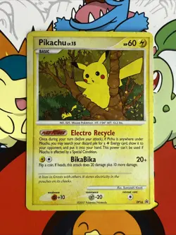 Pikachu - DP16 Diamond and Pearl Promos #DP16 (2007) Promo Holo MP Pokemon - Image 1