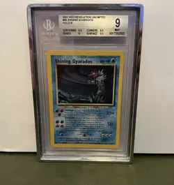Carta Pokemon Shining Gyarados / No Shinning Charizard / Eng Bgs 9 No Psa Graded - Image 1
