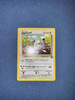 Pokemon Jigglypuff BLACK STAR 7 - WOTC PROMO - the first movie soundtrack 1999 - Image 1
