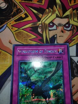 Windstorm of Etaqua pcy-e001 (LP) Prismatic-Secret Rare Yu-Gi-Oh! - Image 2