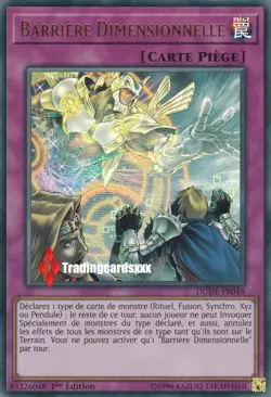 ♦Yu-Gi-Oh!♦ Barriere Dimensionnelle : DUDE-FR048 -VF/Ultra Rare- - Image 1