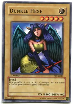 YU-GI-OH PLAYED Dunkle Hexe Common - Image 1