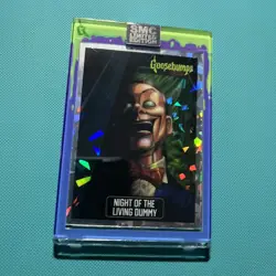 Night of the living dummy 46/50 Goosebumps Saturday Morning Cards sealed slappy - Image 1