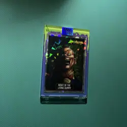 Night of the living dummy 46/50 Goosebumps Saturday Morning Cards sealed slappy - Image 2