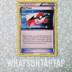 Pokemon Card First Ticket 19/20 Holo Rare Black White Dragon Vault Singles MP - Image 1
