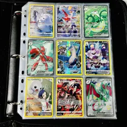 Huge Binder Collection Lot of 170+ Pokemon Cards Mixed Holo Full Art LP/NM Gift - Image 1