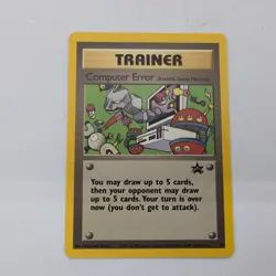 Computer Error Non Holo Rare Pokemon TCG Card Black Star Promo No. 16 - Image 1