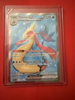 Pokemon TCG Milotic EX Ultra Rare Holo Card 217/191 Surging Sparks - Image 1