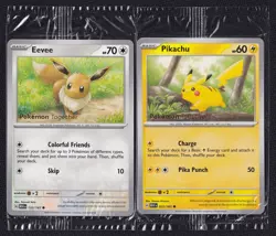Pokemon Together Pikachu & Eevee Promo Cards Sealed - Global Shipping 🌍 - Image 1