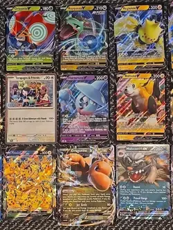 15 Different Pokemon Jumbo Promo Card Oversized 5"x7" Lot Basic, Stage 1 - Image 3