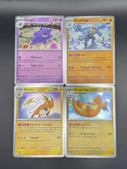 Sam’s Club Promo Exclusive- Pokemon 151 - Cosmo Holo - all 4 Cards ✅ - Image 2