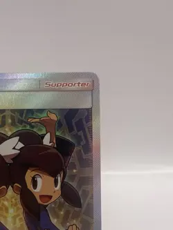 TATE & LIZA TRAINER FULL ART CARD TCG 166/168 Pokemon and Celestial Storm - Image 3