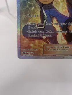 TATE & LIZA TRAINER FULL ART CARD TCG 166/168 Pokemon and Celestial Storm - Image 4