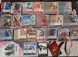 One Piece TCG Koby Deck Tournament Ready Sleeved 50 Cards + Don + Extra OP12 PRB - Image 1