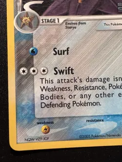 Starmie 30/113 EX Delta Species Pokemon Card Reverse Holo Foil Rare LP - Image 5