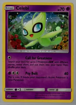 Pokemon Card Celebi SM224 Holo Black Star Promo NM - Image 1