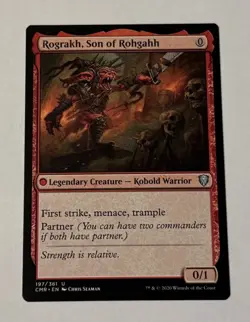 MTG Rograkh, Son of Rohgahh - Commander Legends NM - Image 1