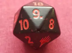 Magic The Gathering MARVEL SPIDER-MAN RED D20 SPINDOWN DICE MTG - Image 3