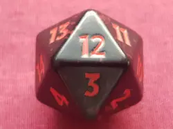 Magic The Gathering MARVEL SPIDER-MAN RED D20 SPINDOWN DICE MTG - Image 5