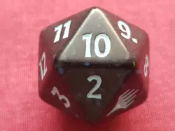 Magic The Gathering MARVEL SPIDER-MAN BLUE D20 SPINDOWN DICE MTG - Image 3