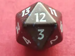 Magic The Gathering MARVEL SPIDER-MAN BLUE D20 SPINDOWN DICE MTG - Image 5