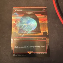 Hadoken - Lightning Bolt #675 (Foil) (NM) Secret Lair Drop SLD Magic MTG - Image 1